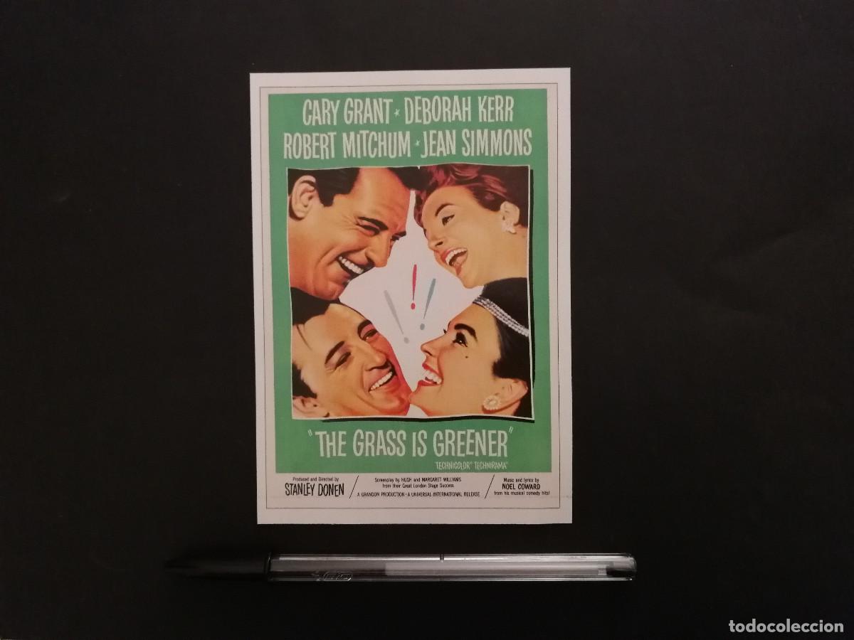 Cine: FICHA COLECCIONABLE -10*15- P&aacute;gina en blanco - JEAN SIMMONS - CARY GRANT - DEBORAH KERR