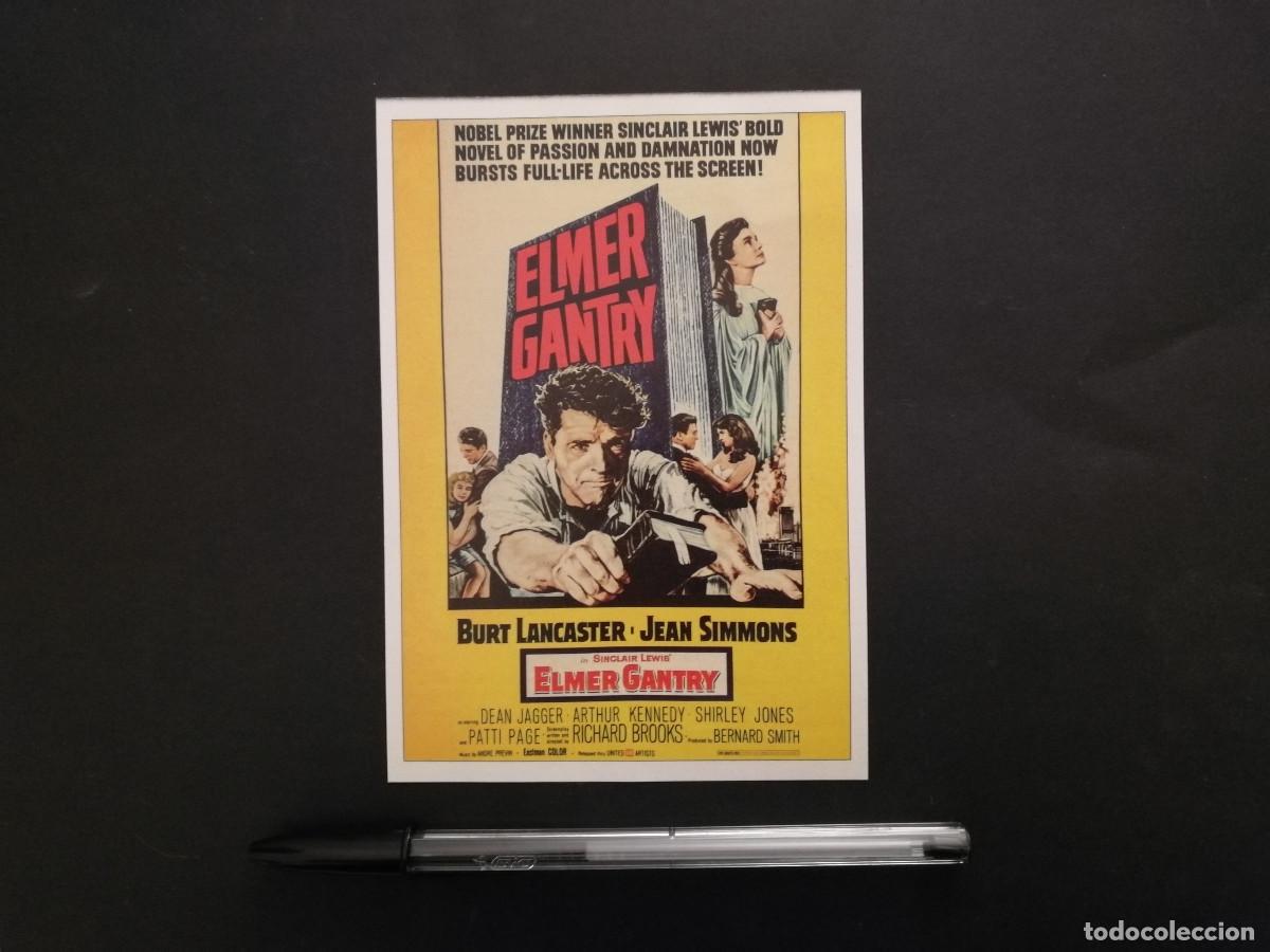 Cine: FICHA COLECCIONABLE -10*15- El fuego y la palabra - JEAN SIMMONS - BURT LANCASTER