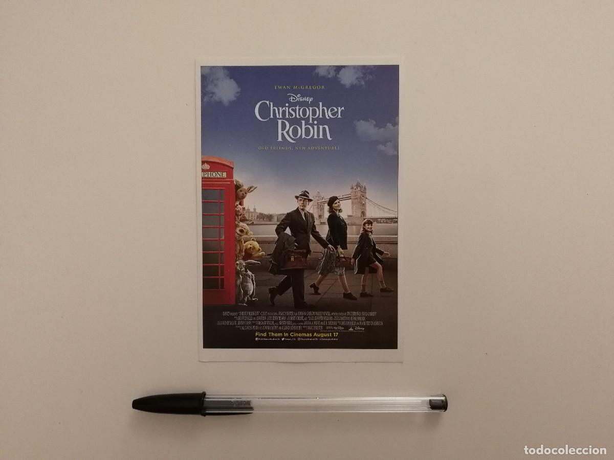 Cine: FICHA COLECCIONABLE -10*15- CHRISTOPHER ROBIN - WALT DISNEY