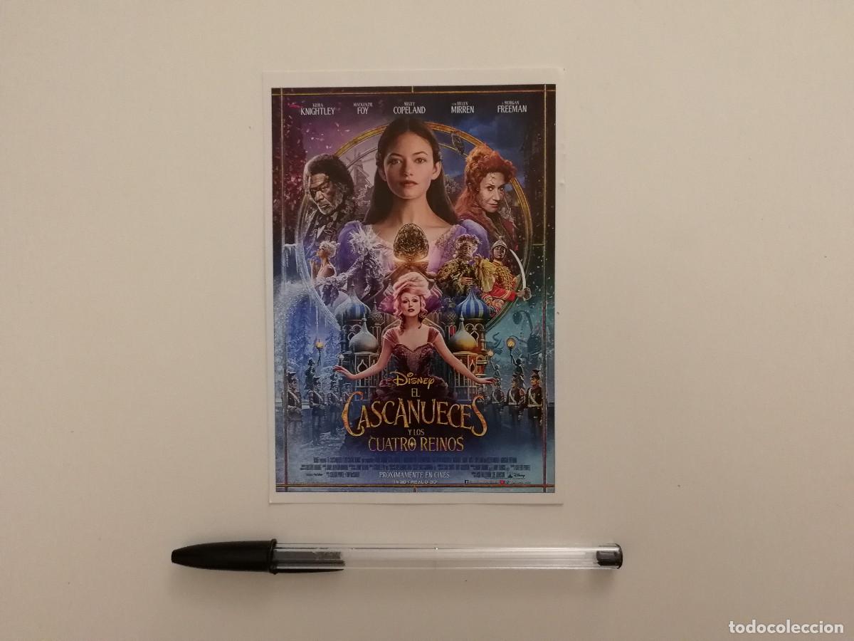 Cine: FICHA COLECCIONABLE -10*15- EL CASCANUEVES Y LOS CUATRO REINOS - WALT DISNEY - Mackenzie Foy