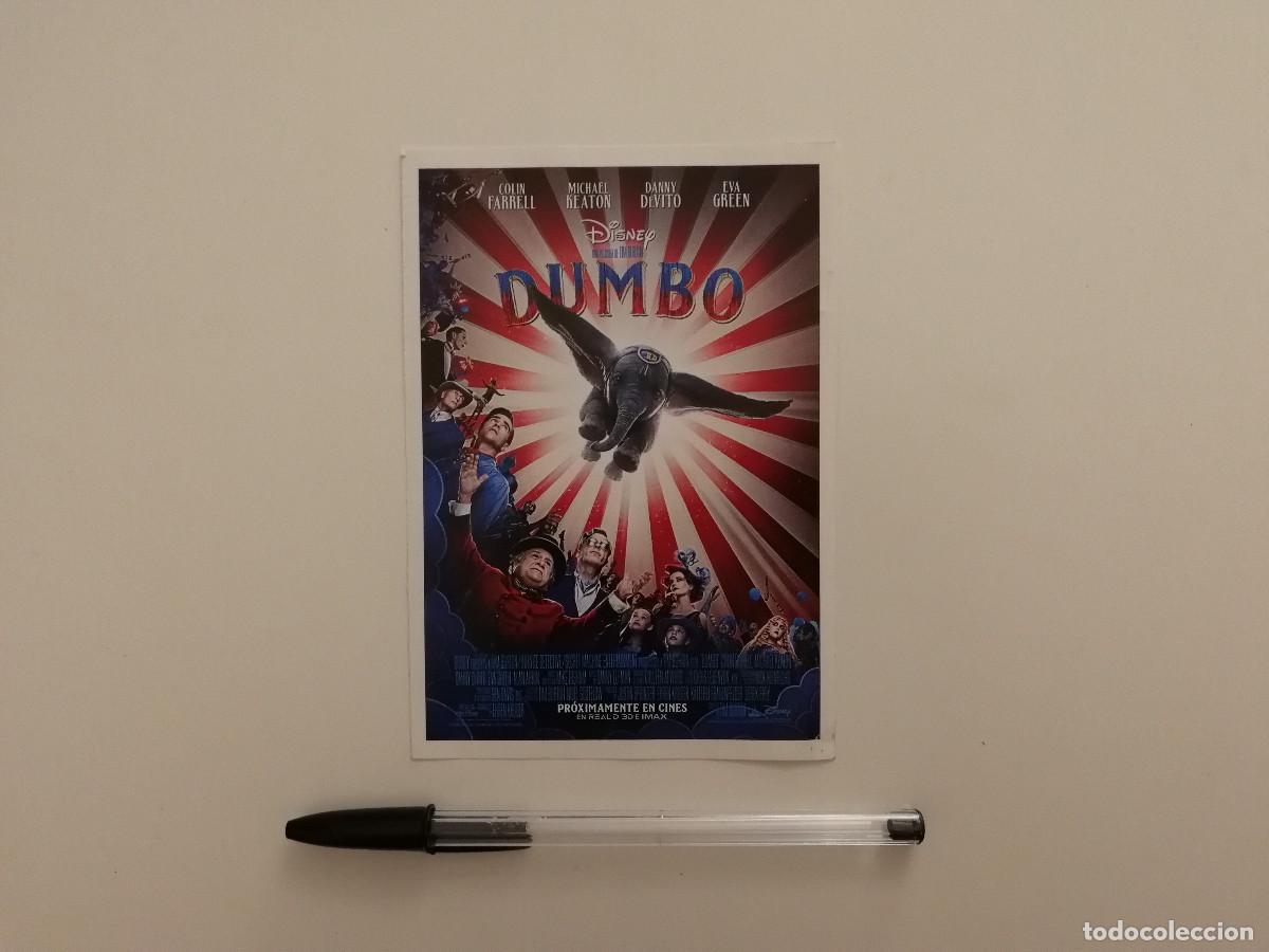 Cine: FICHA COLECCIONABLE -10*15- DUMBO - WALT DISNEY