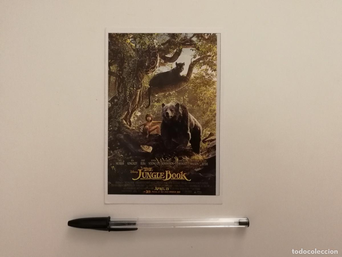 Cine: FICHA COLECCIONABLE -10*15- EL LIBRO DE LA SELVA - WALT DISNEY
