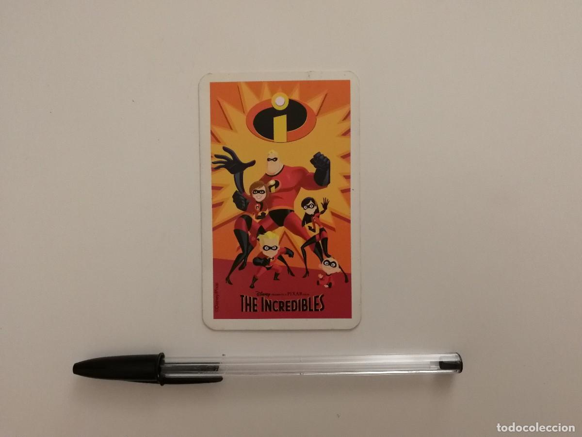 Cine: CARTA TARJETA ORIGINAL - LOS INCREIBLES - WALT DISNEY