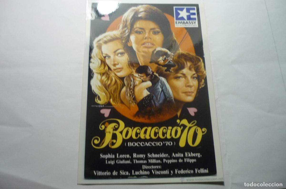 Cine: foto cartel bocaccio 70 sofia loren
