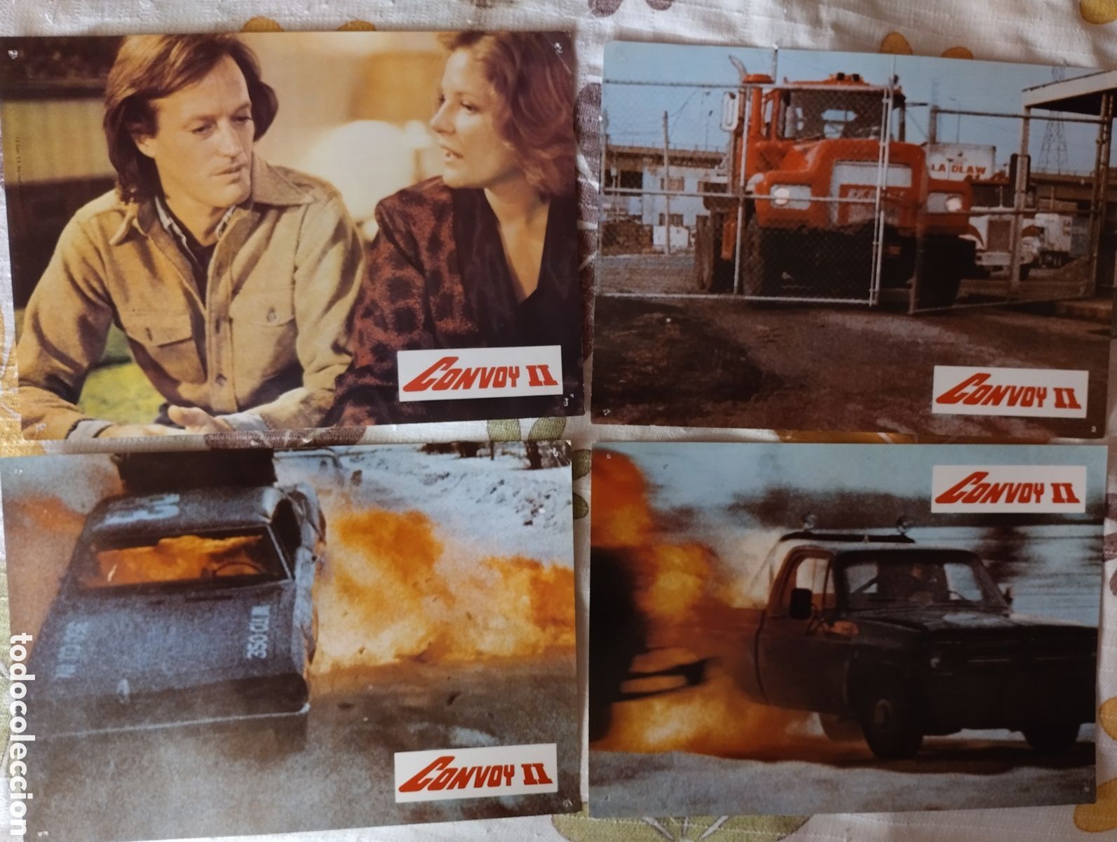 Cine: 12 FOTOCROMOS - CONVOY II - SET COMPLETO