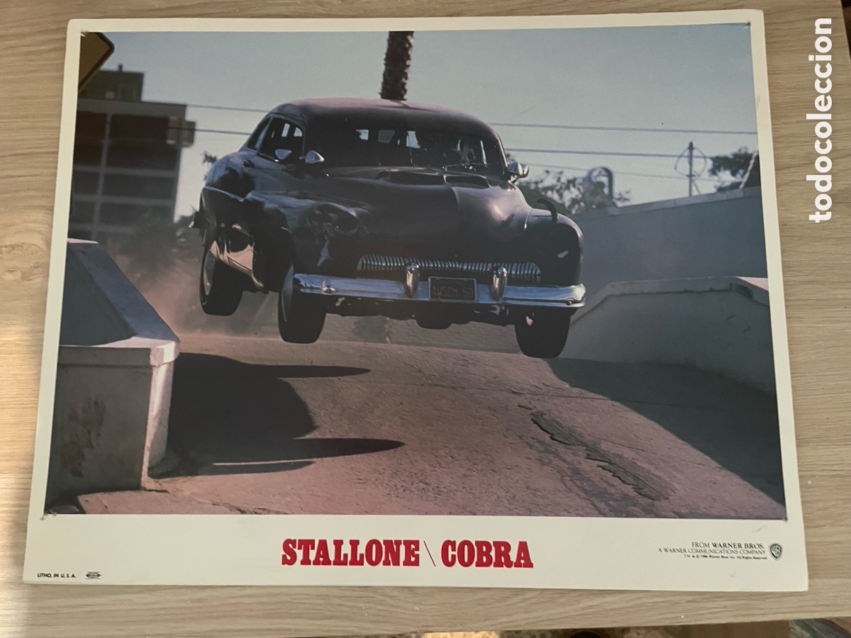 Cine: FOTOCROMOS. COBRA. STALLONE