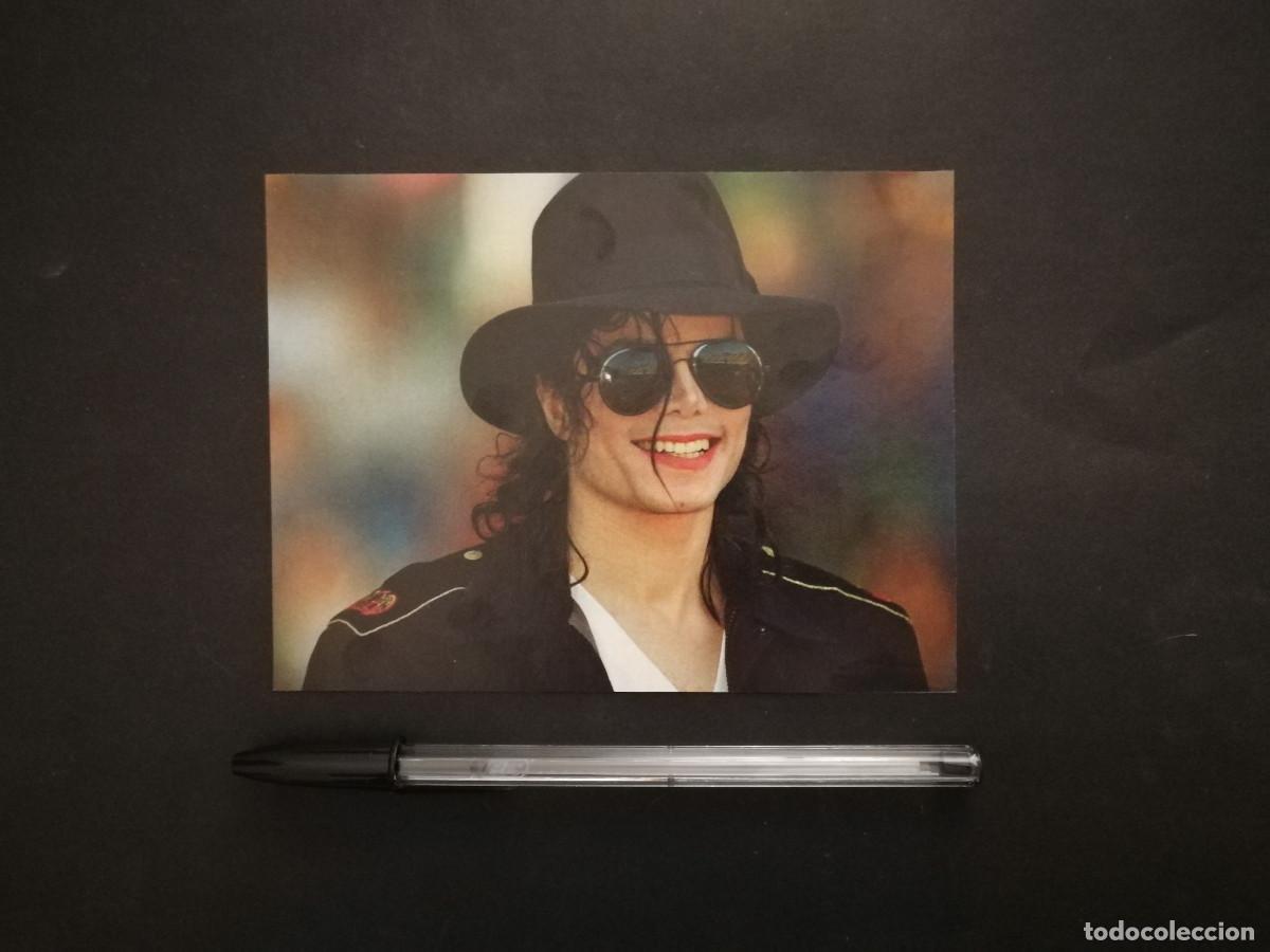 Cine: TARJETA ACARTONADA -10*15- MICHAEL JACKSON - 90s - MUSICA
