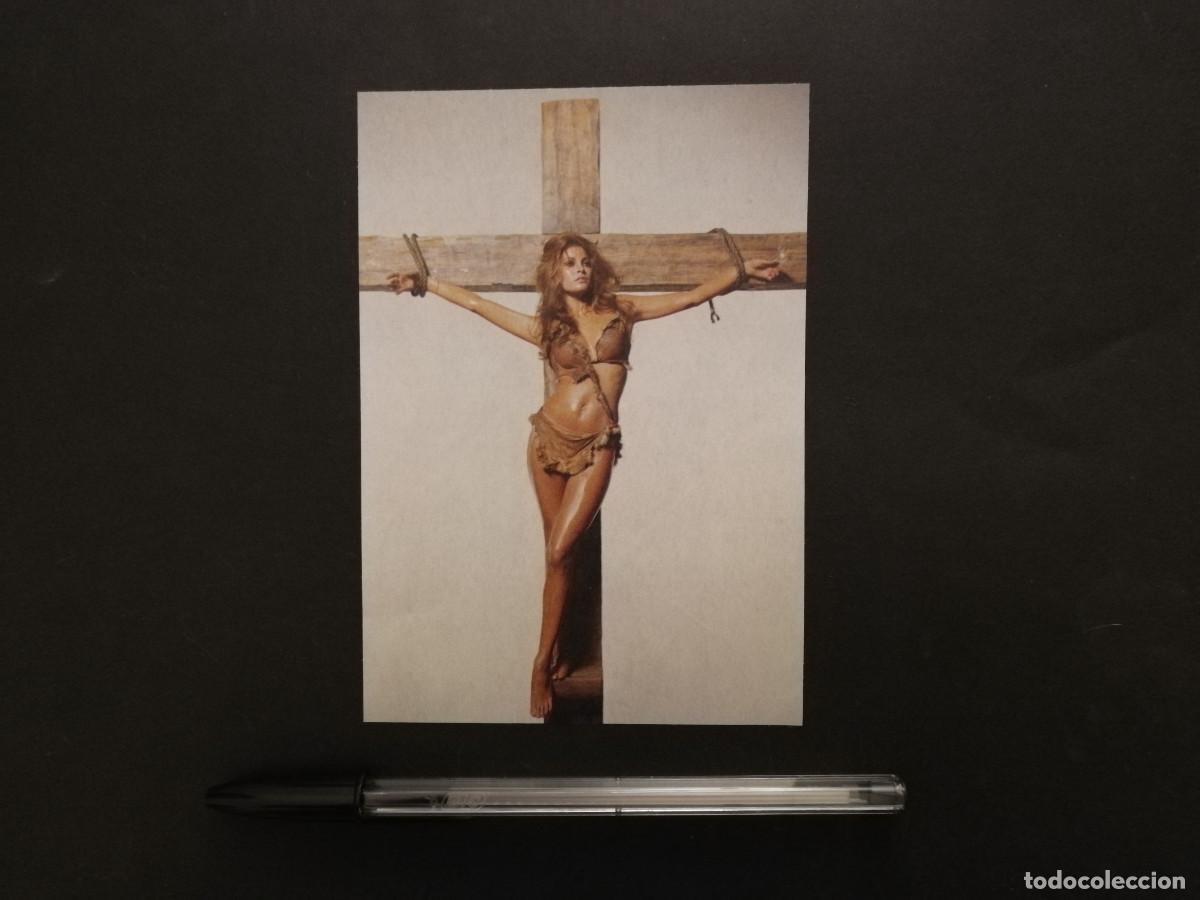Cine: TARJETA ACARTONADA -9*13- RAQUEL WELCH