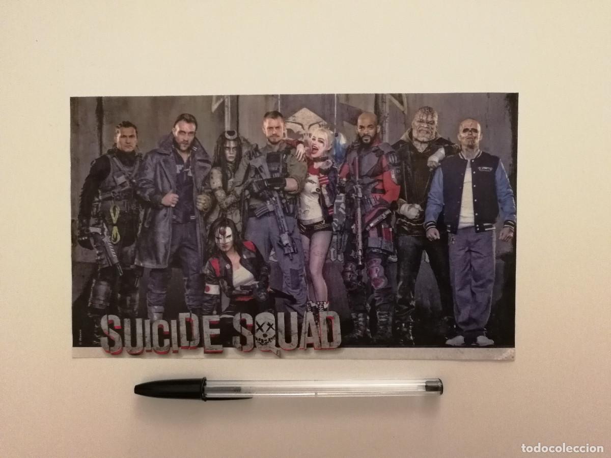 Cine: LAMINA ACARTONADA - Suicide Squad - DC COMICS - MARGOT ROBBIE - WILL SMITH