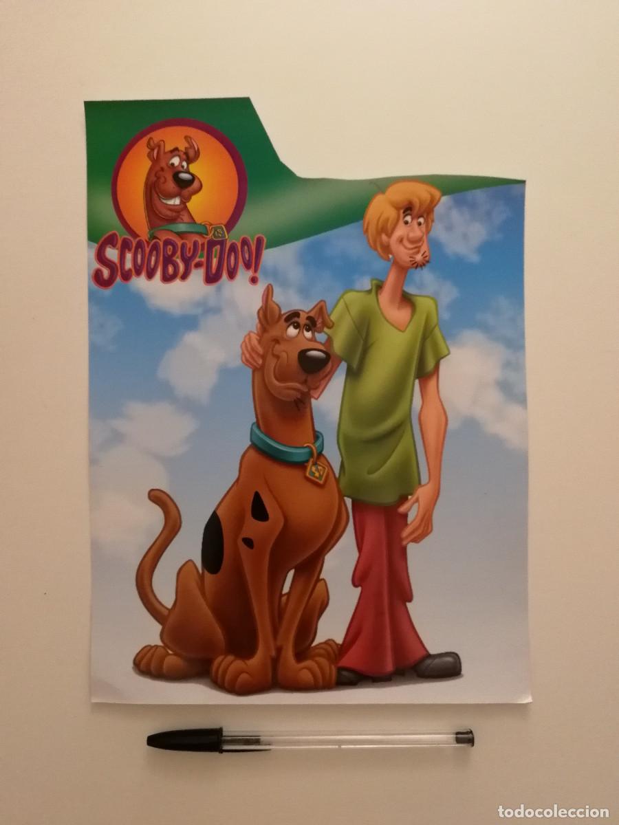 Cine: LAMINA ORIGINAL TROQUELADA -A4- Scooby-Doo - INFANTIL - Hanna-Barbera