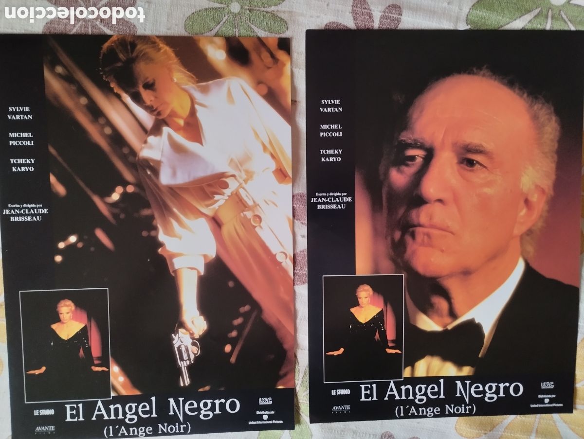 Cine: 6 FOTOCROMOS - EL ANGEL NEGRO