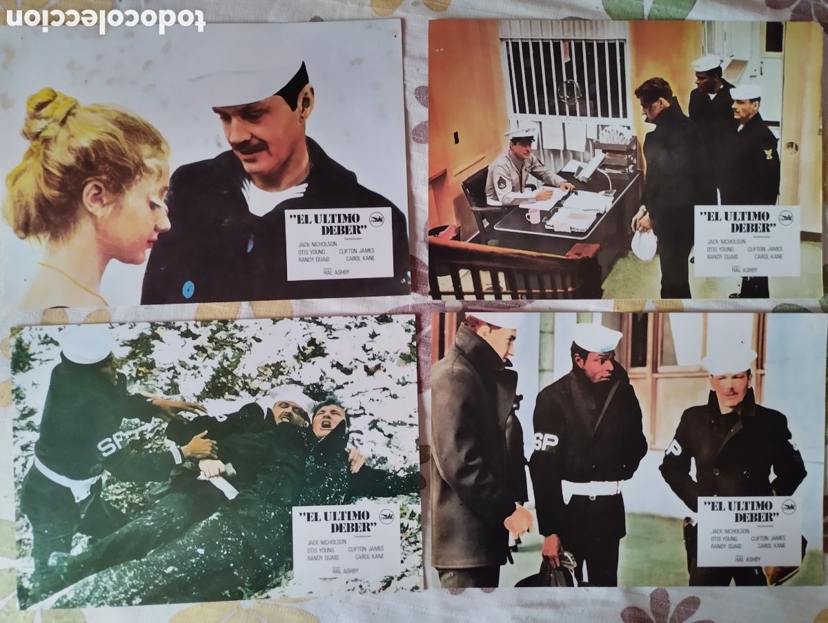 Cine: 8 FOTOCROMOS - EL &Uacute;LTIMO DEBER - JACK NICHOLSON