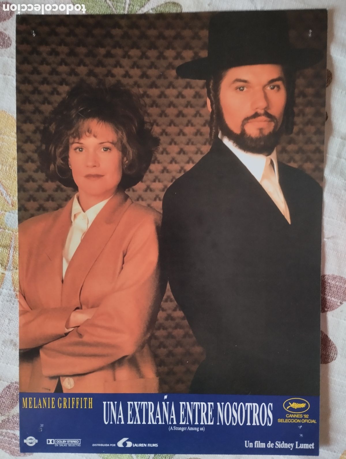 Cine: 7 FOTOCROMOS - UNA EXTRA&Ntilde;A ENTRE NOSOTROS - MELANIE GRIFFITH