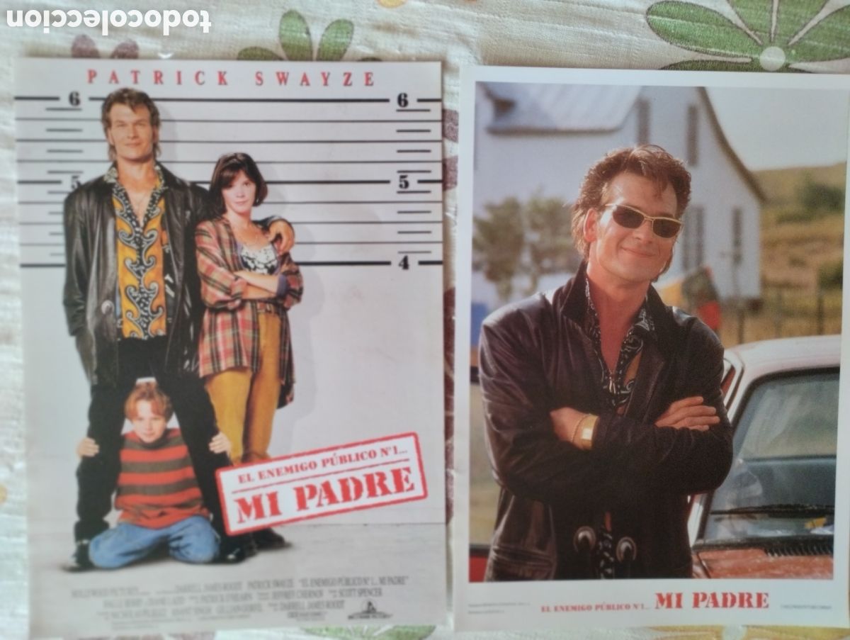 Cine: 12 FOTOCROMOS - EL ENEMIGO P&Uacute;BLICO N&Uacute;MERO 1 MI PADRE - SET COMPLETO