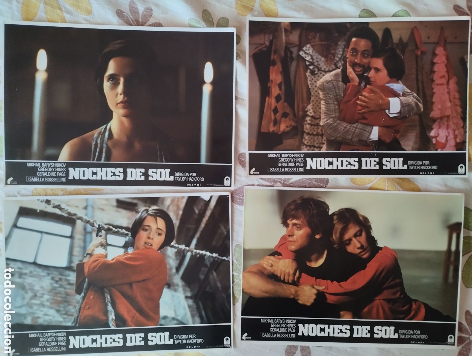 Cine: 12 FOTOCROMOS - NOCHES DE SOL - SET COMPLETO