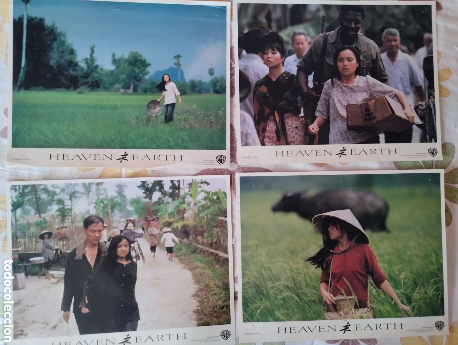 Cine: 8 LOBBY CARDS AMERICANOS - HEAVEN HEART 2008