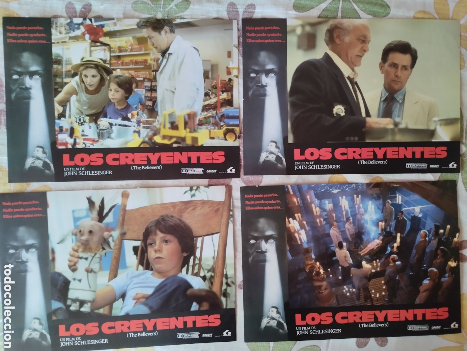 Cine: 12 FOTOCROMOS - LOS CREYENTES - SET COMPLETO