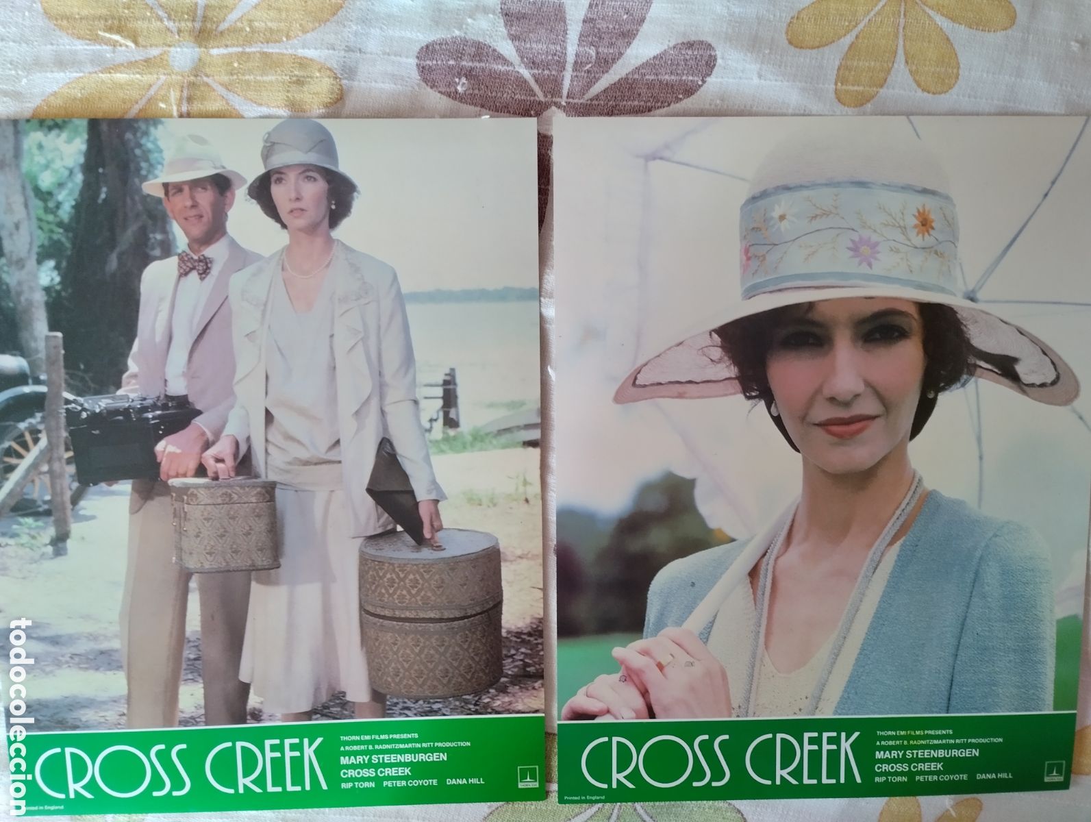 Cine: 16 LOBBY CARDS DE REINO UNIDO - CROSS CREEK 1983