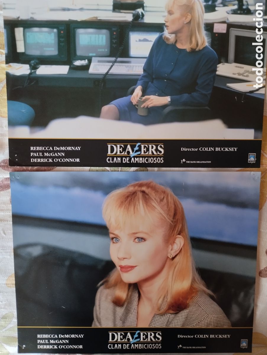 Cine: 10 FOTOCROMOS - DEALERS CLAN DE LOS AMBICIOSOS