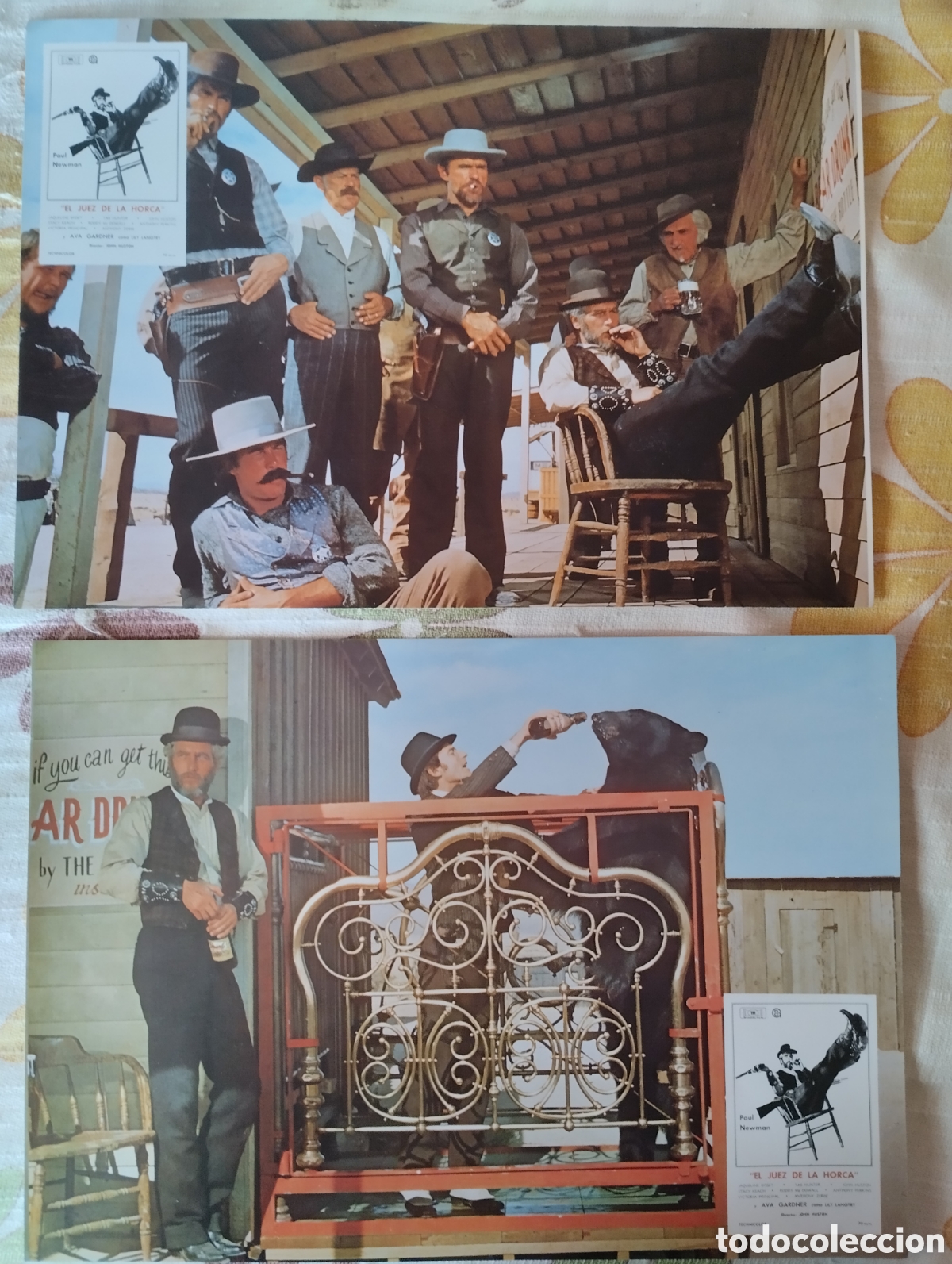 Cine: 2 FOTOCROMOS - EL JUEZ DE LA HORCA
