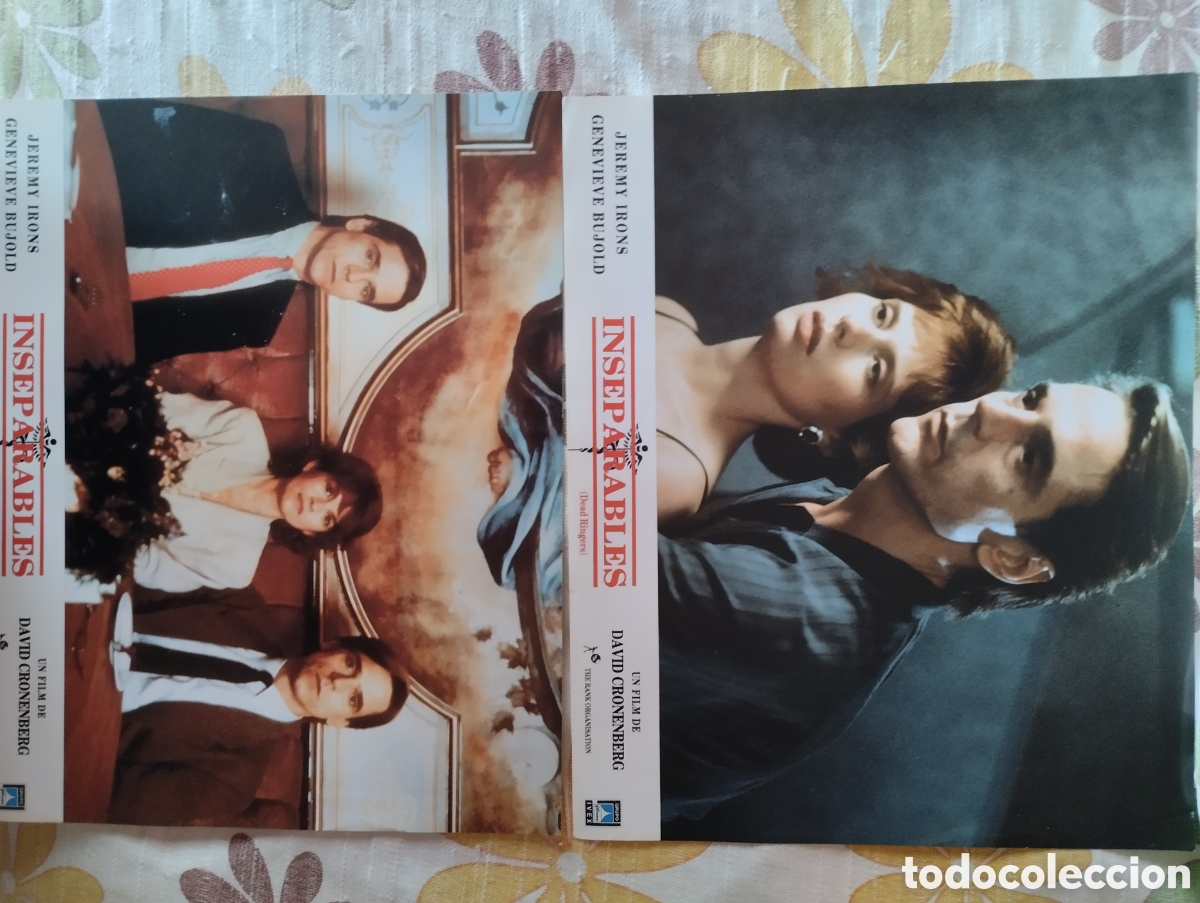 Cine: 10 FOTOCROMOS - INSEPARABLES - SET COMPLETO