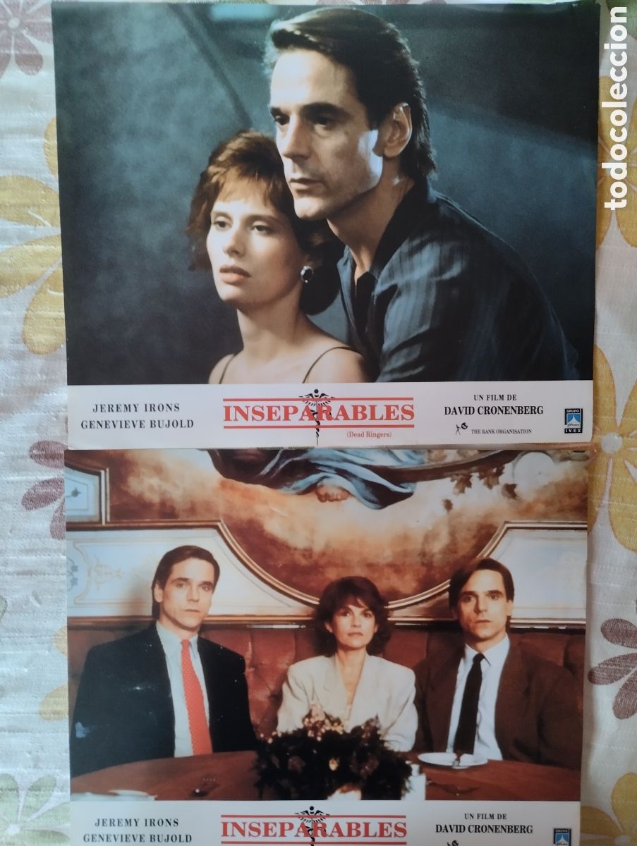 Cine: 10 FOTOCROMOS - INSEPARABLES - SET COMPLETO