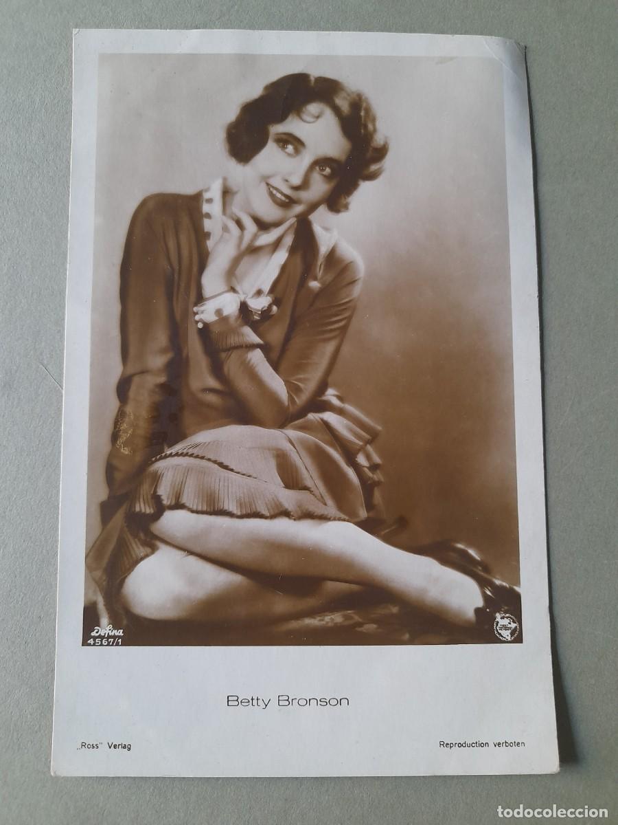 Cine: Foto postal cine , betty bronson, ross verlag, a&ntilde;os 50 aprox