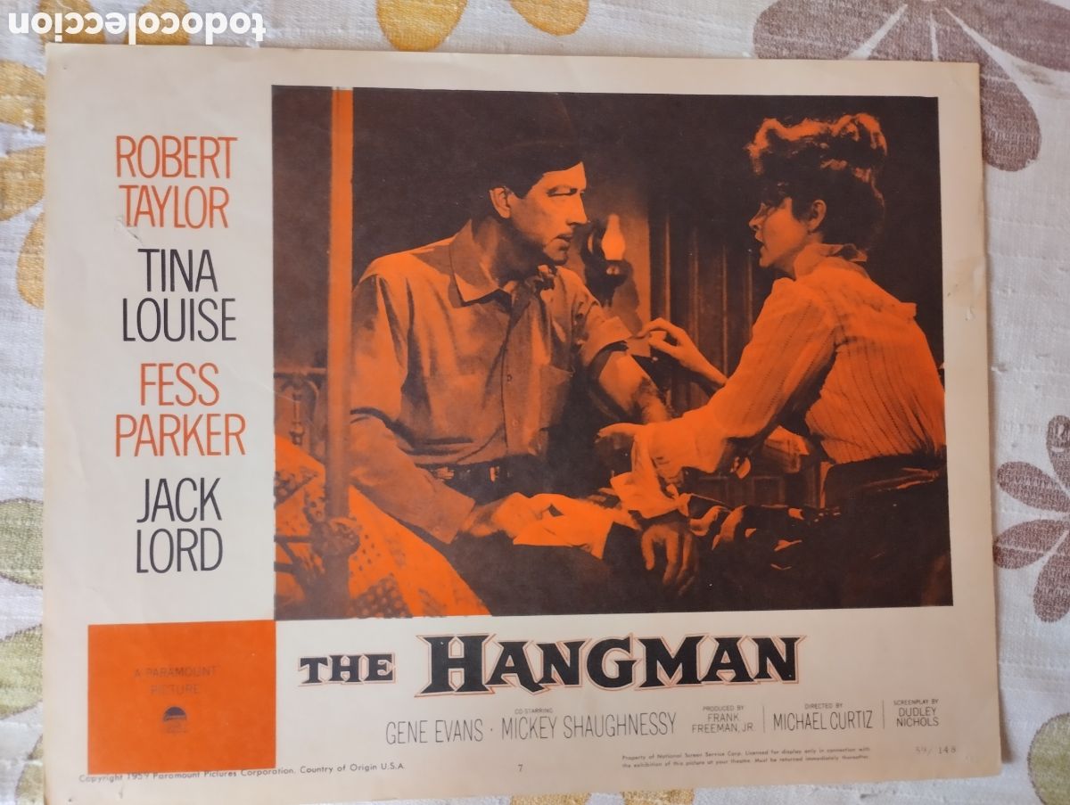 Cine: LOBBY CARD AMERICANO