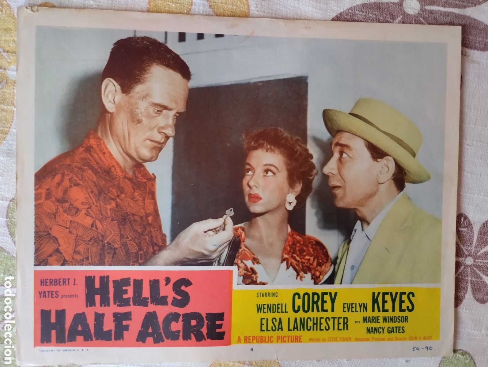 Cine: 2 LOBBY CARDS AMERICANOS