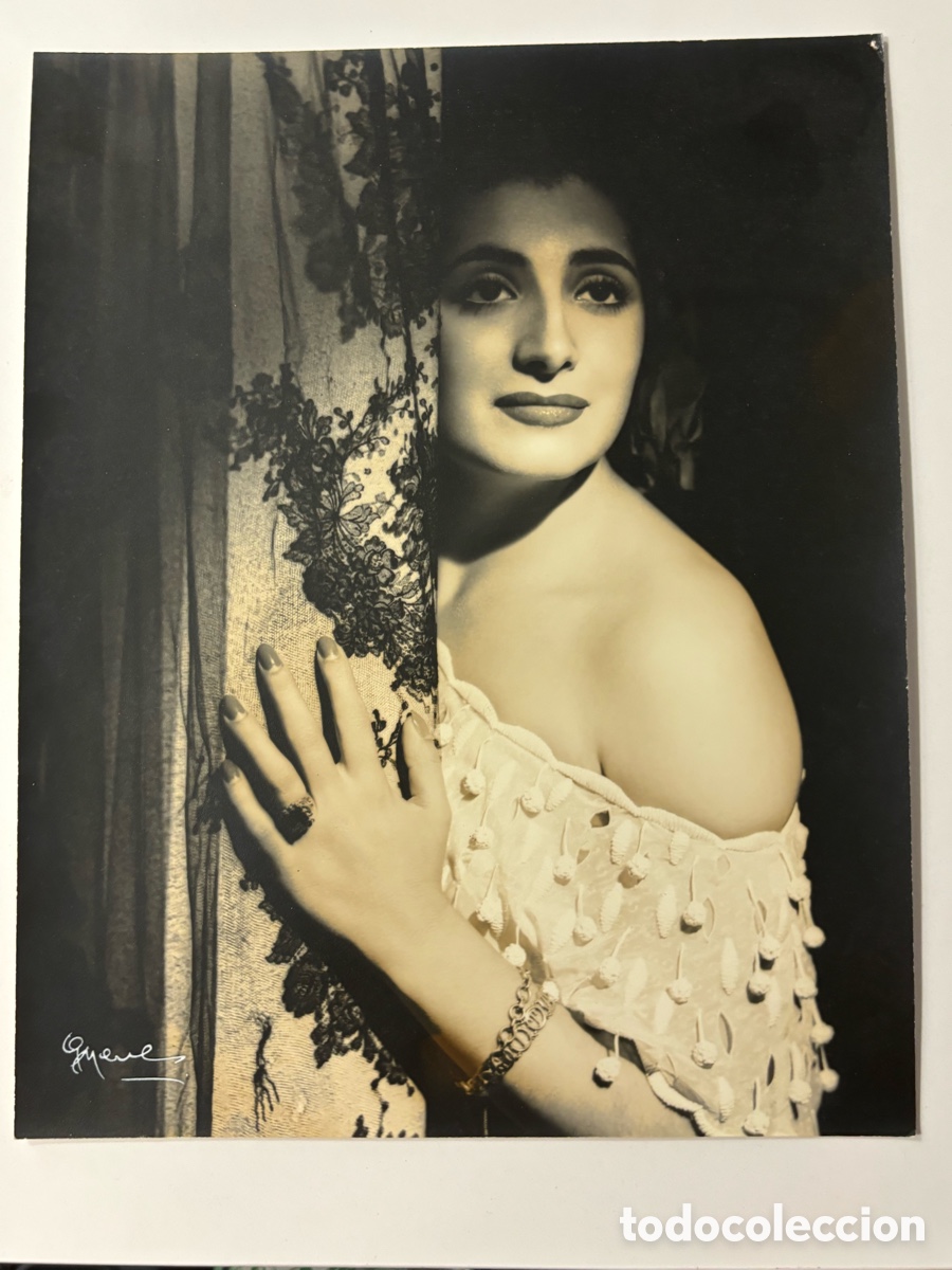 Cine: Foto original gran tama&ntilde;o de juanita Reina foto Gyenes M