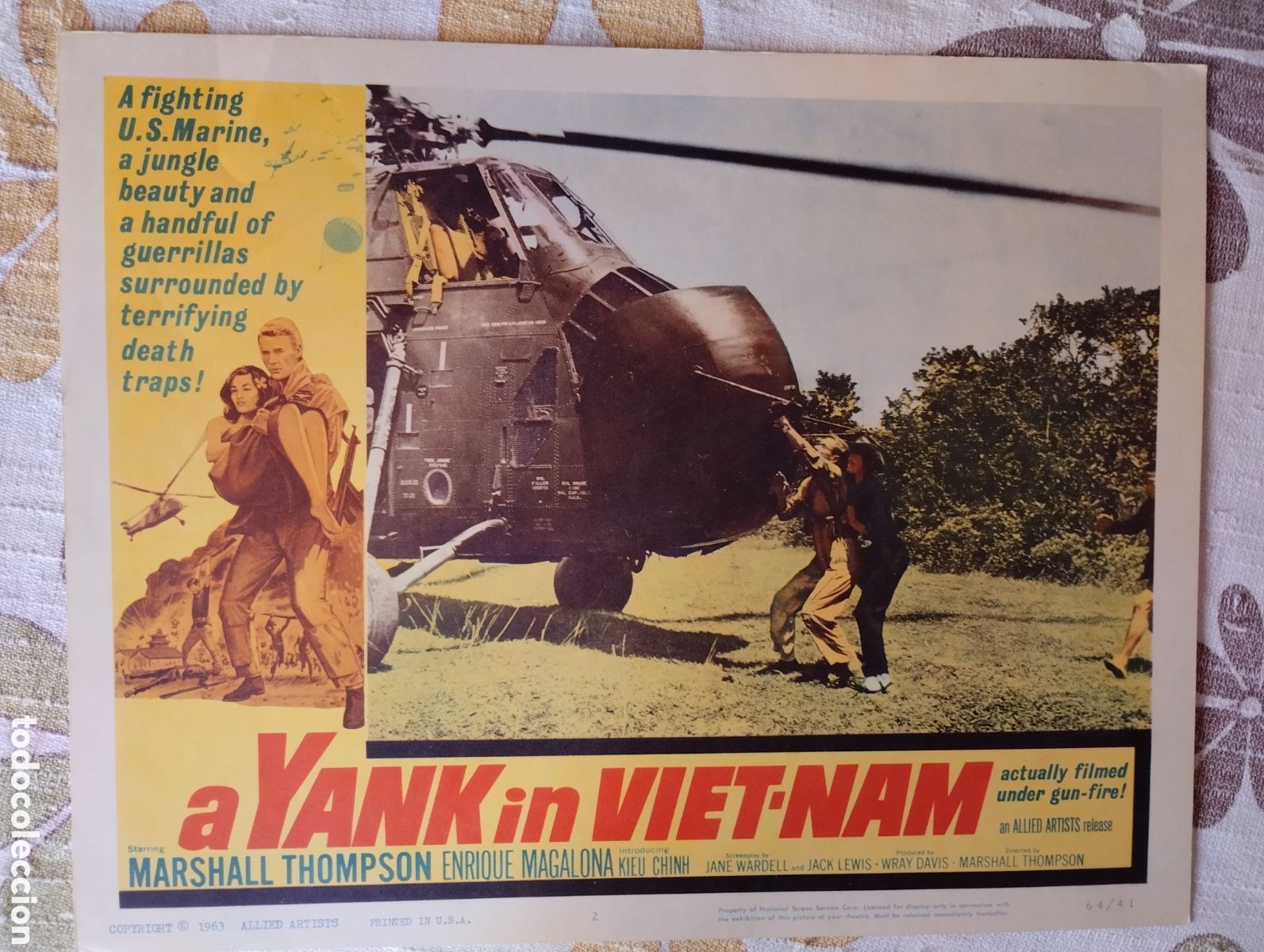 Cine: LOBBY CARD AMERICANO