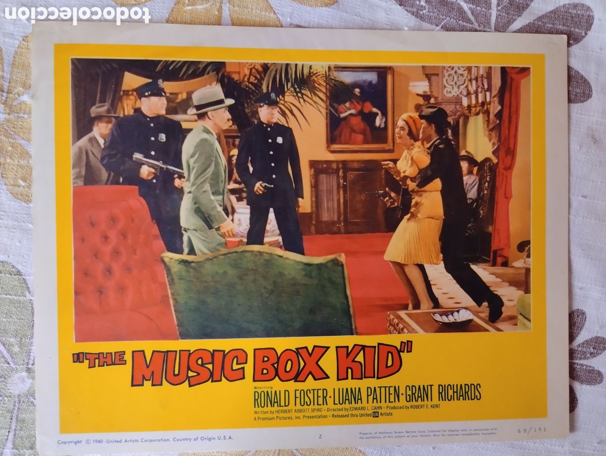 Cine: LOBBY CARD AMERICANO
