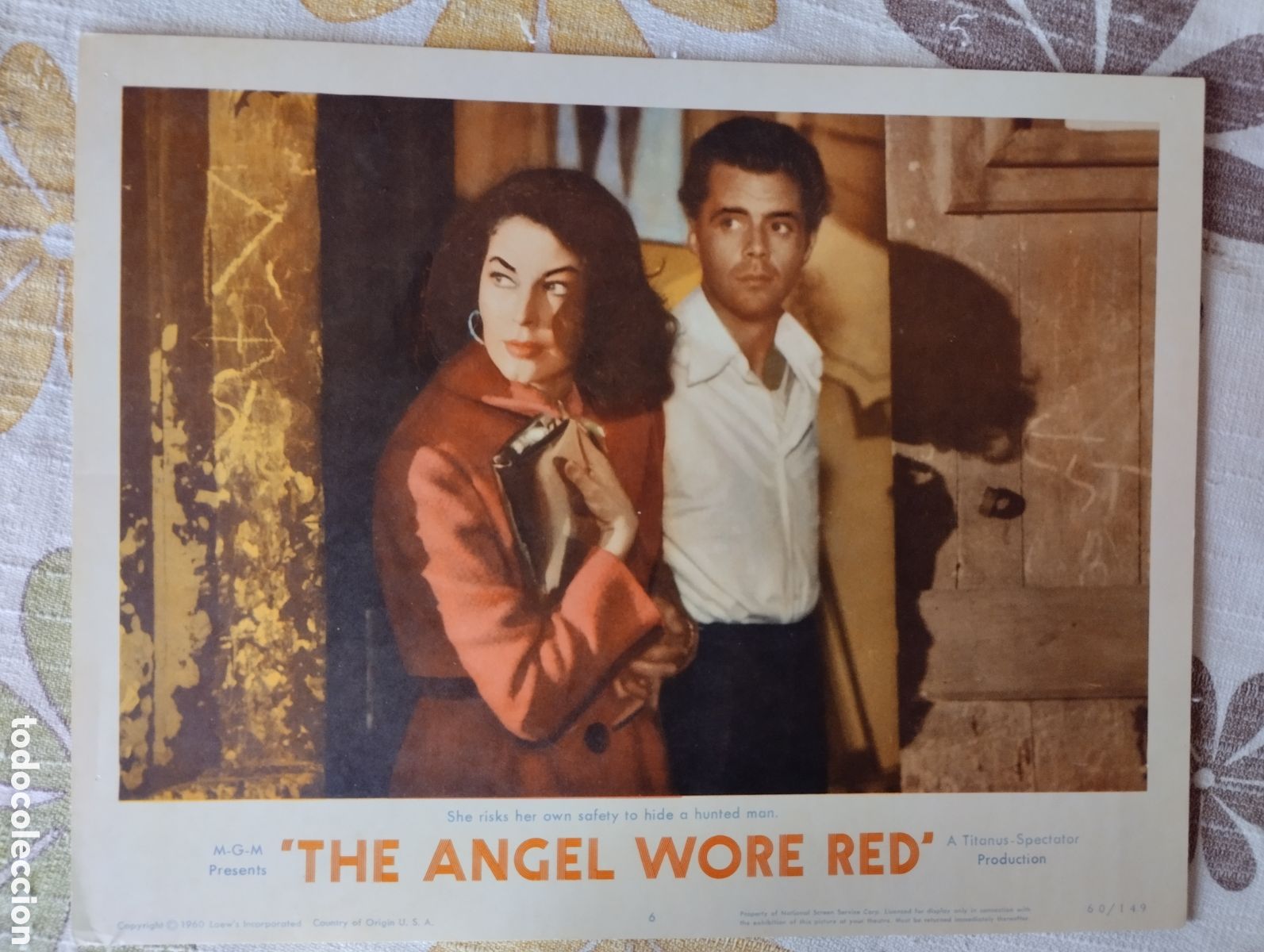 Cine: LOBBY CARD AMERICANO