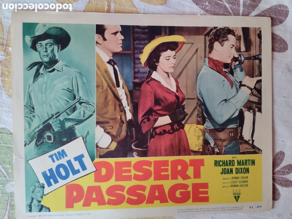 Cine: LOBBY CARD AMERICANO