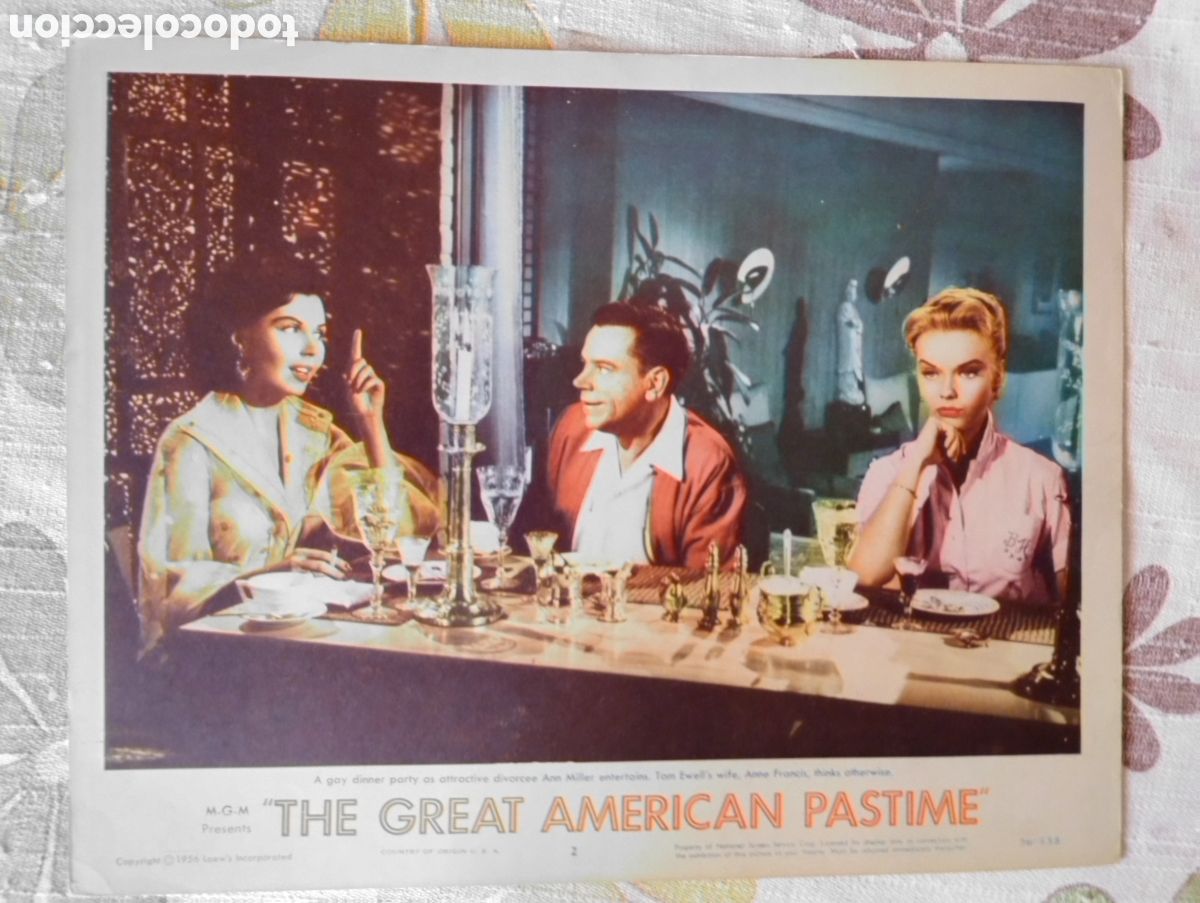 Cine: LOBBY CARD AMERICANO