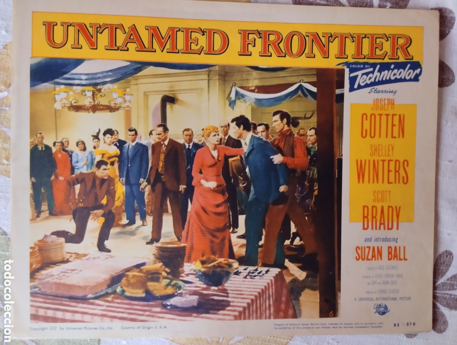 Cine: LOBBY CARD AMERICANO