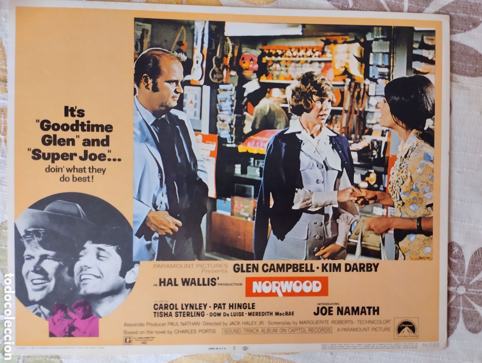 Cine: LOBBY CARD AMERICANO