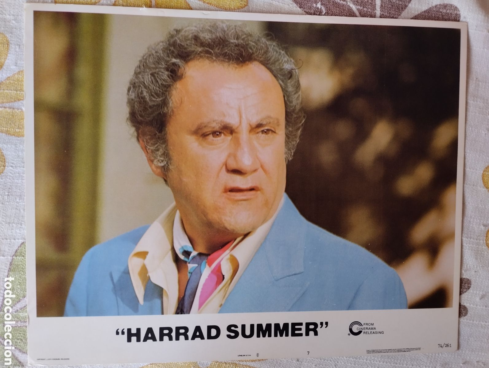 Cine: LOBBY CARD AMERICANO