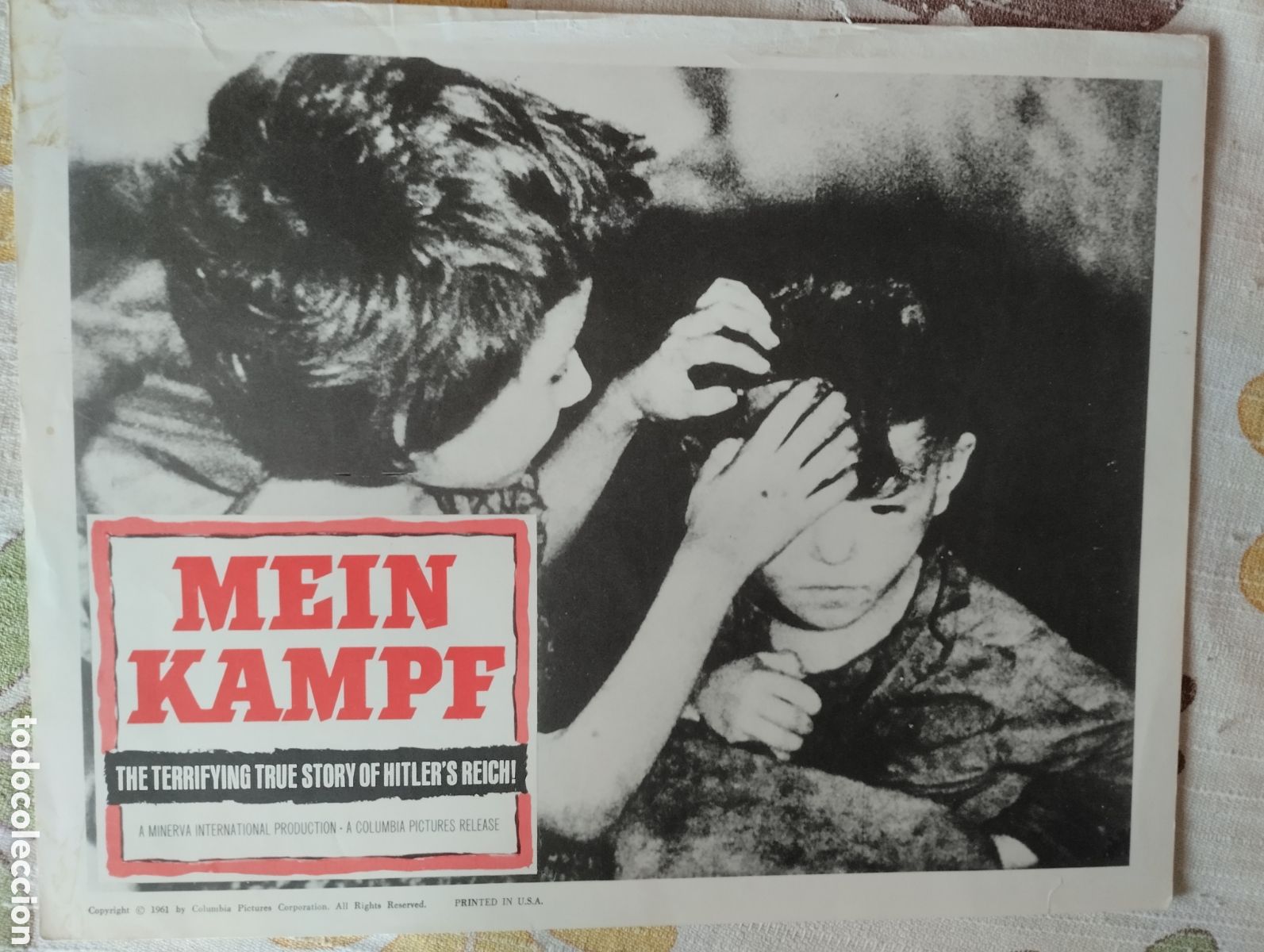 Cine: LOBBY CARD AMERICANO