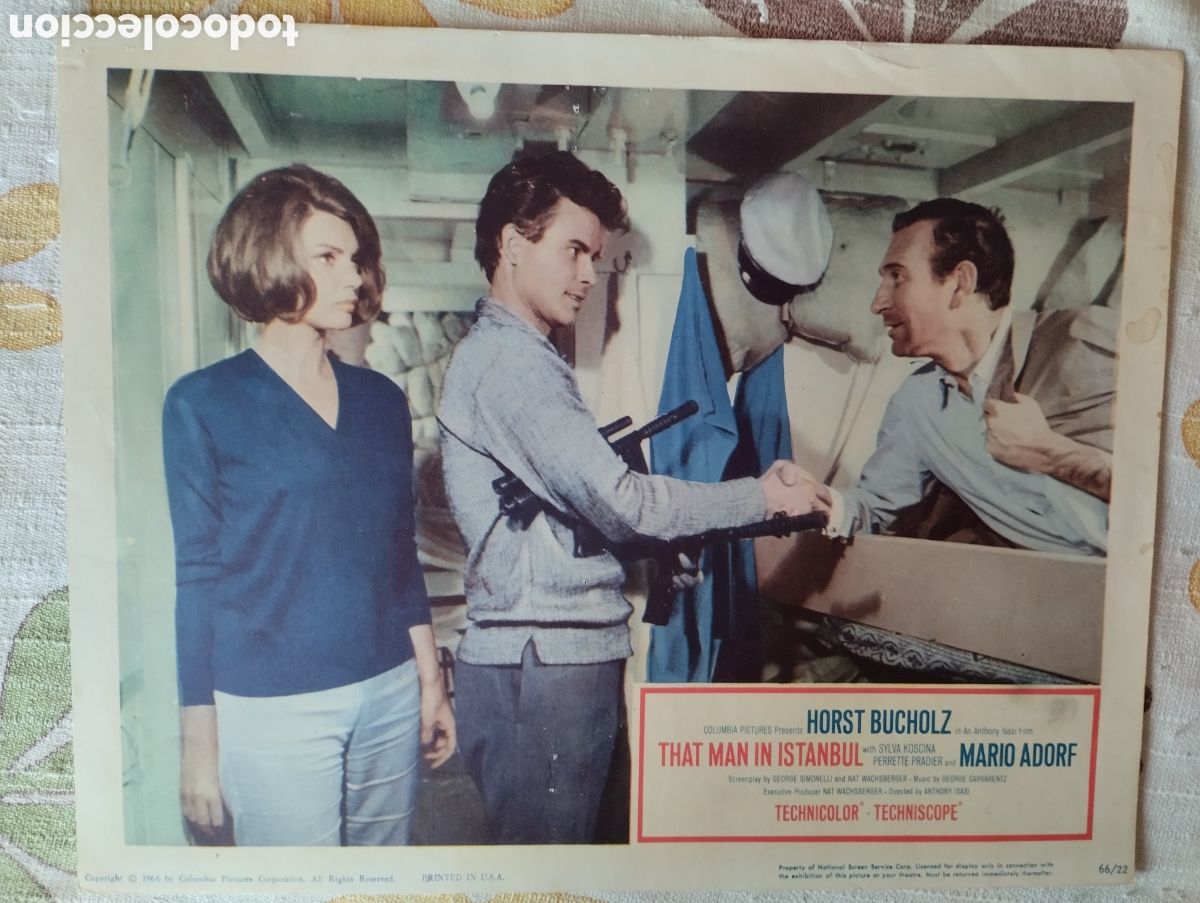 Cine: LOBBY CARD AMERICANO