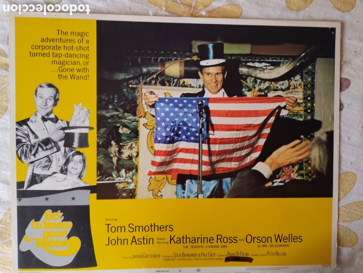 Cine: LOBBY CARD AMERICANO
