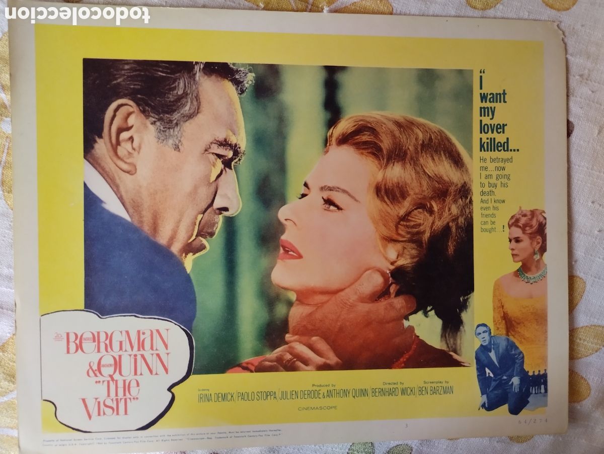 Cine: LOBBY CARD AMERICANO