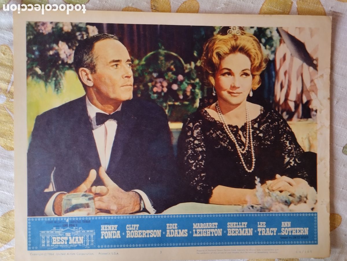 Cine: LOBBY CARD AMERICANO