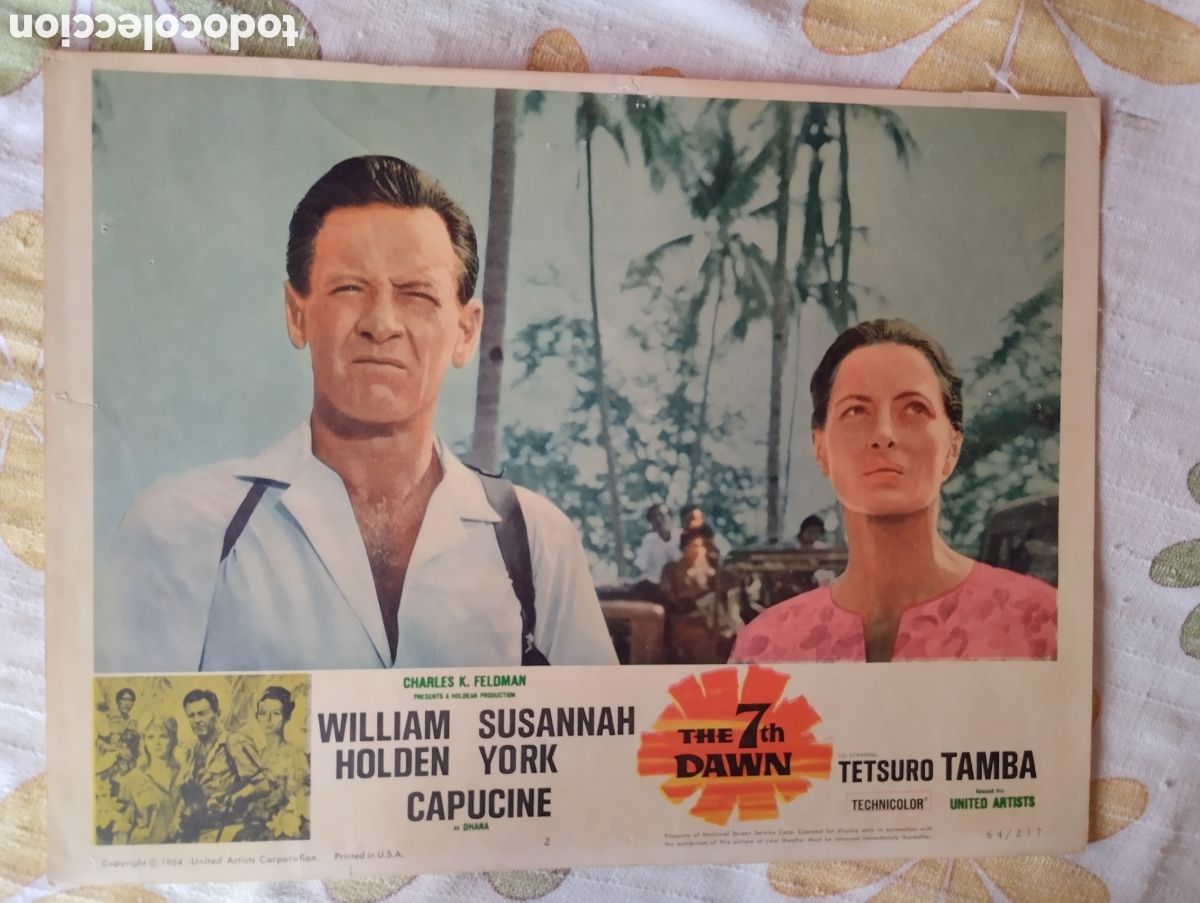Cine: LOBBY CARD AMERICANO