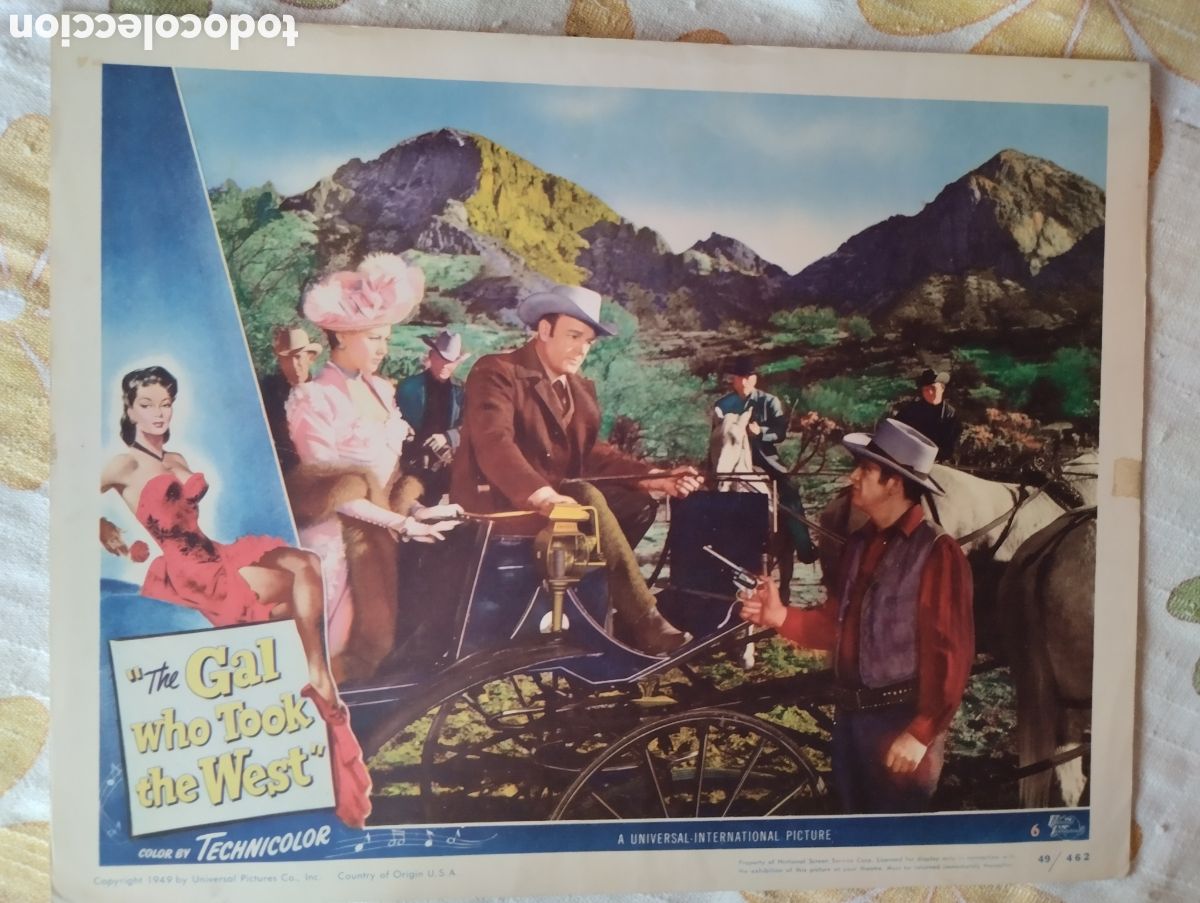Cine: LOBBY CARD AMERICANO