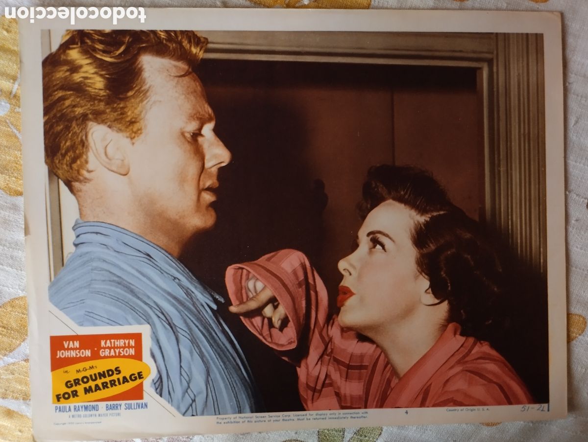 Cine: LOBBY CARD AMERICANO