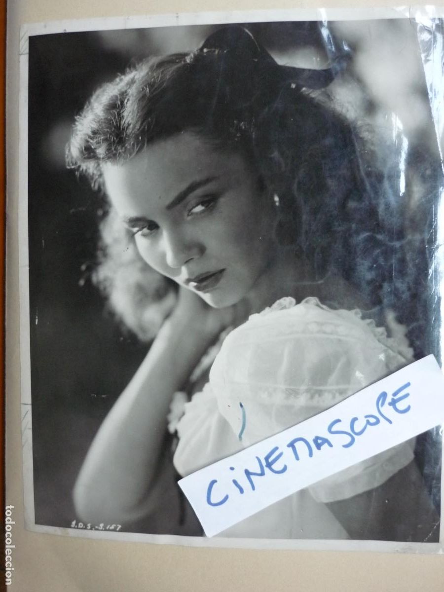 Cine: jennifer jones - foto original b/n - cinema actress - duelo al sol Duel in the Sun