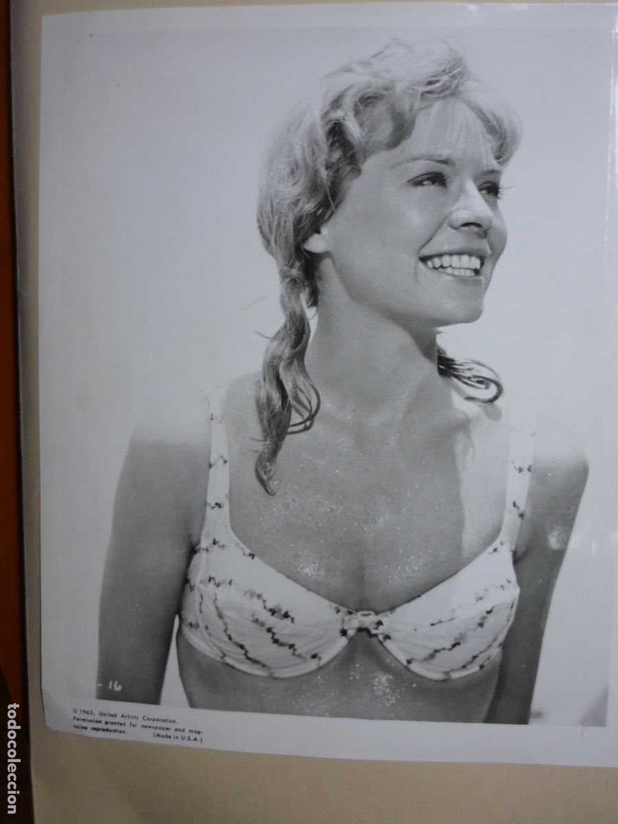 Cine: susannah york - foto original b/n - cinema actress - el septimo amanecer The 7th Dawn