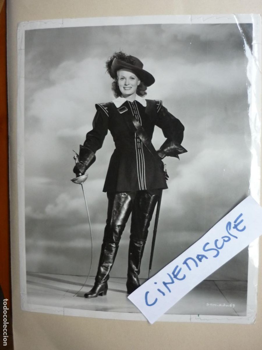 Cine: maureen o'hara - foto original b/n - cinema actress - la isla de los corsarios Against All Flags