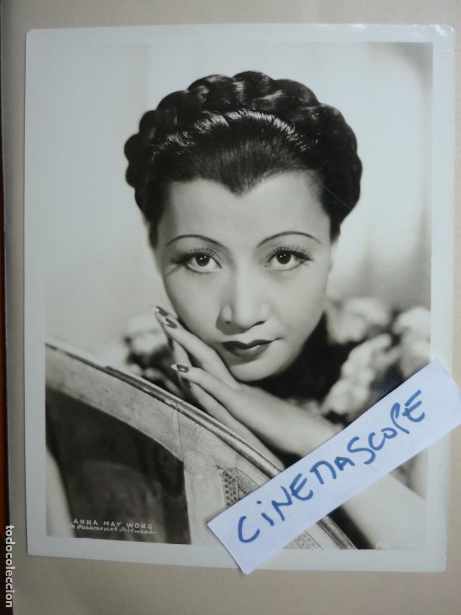 Cine: anna may wong - foto original b/n - cinema actress paramount pictures